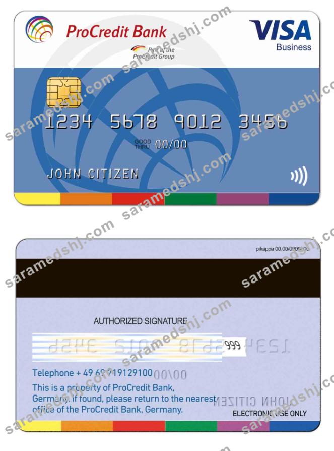 Germany ProCredit Bank Visa Business